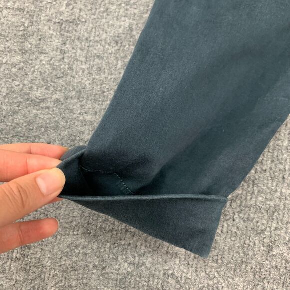 J Brand Anja Jeans Womens 25 Slate Luxe Sateen Cuffed Ankle Cropped Mid Rise - Picture 9 of 15